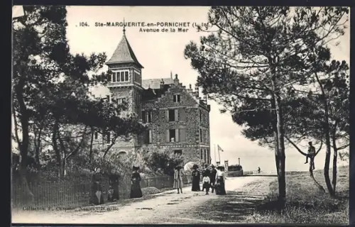 AK Ste-Marguerite-en-Pornichet, Avenue de la Mer