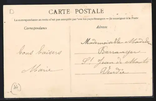 AK Bourgneuf-en-Retz /Loire-Inf., La Grande Allée du Collet