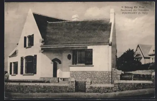 AK Pornichet /Loire-Inférieure, Maison Dirag Er Vor, Boulevard des Océanides