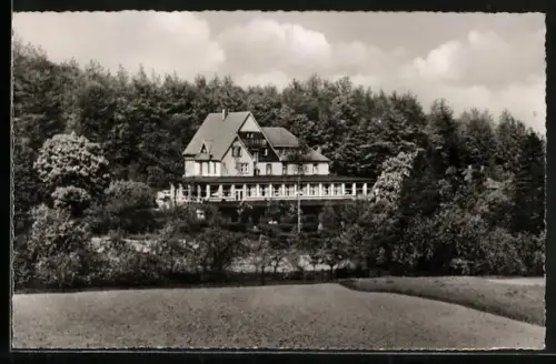 AK Bielefeld, Berghotel Stiller Friede, Besitzer R. Möller