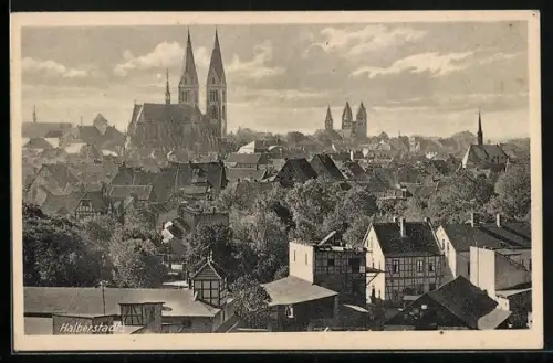 AK Halberstadt, Ortspanorama