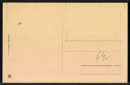 AK Halberstadt, Ortsansicht mit Kirche