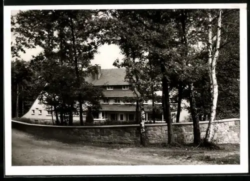 AK Loheland ü. Fulda, Schule, Wiesenhaus, Müttergenesungsheim