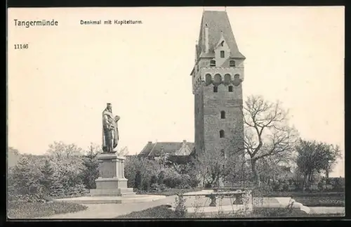 AK Tangermünde, Denkmal, Kapitelturm