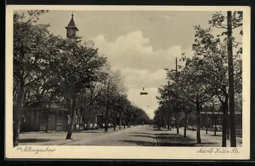 AK Altengrabow, Strasse