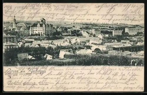 AK Zschopau, Ortspanorama