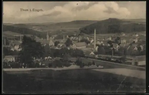 AK Thum i. Erzgeb., Ortsansicht