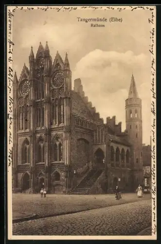 AK Tangermünde /Elbe, Rathaus