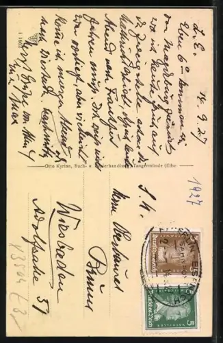 AK Tangermünde /Elbe, Rathaus