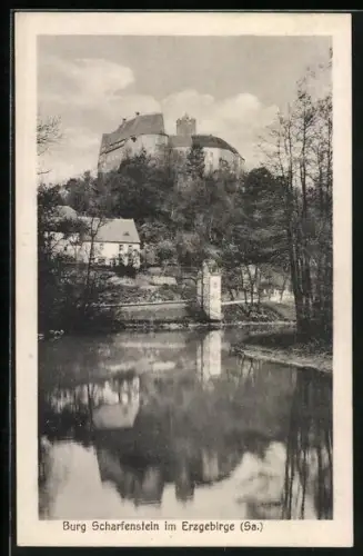 AK Scharfenstein im Erzgebirge, Burg Scharfenstein