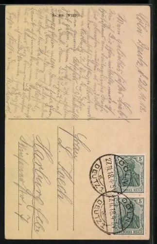 AK Köln a. Rh., Partie am Eigelstein-Tor