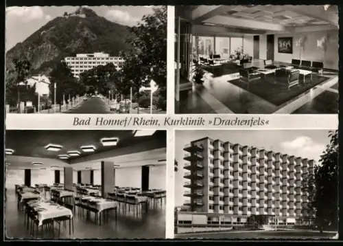 AK Bad Honnef /Rhein, Kurklinik Drachenfels