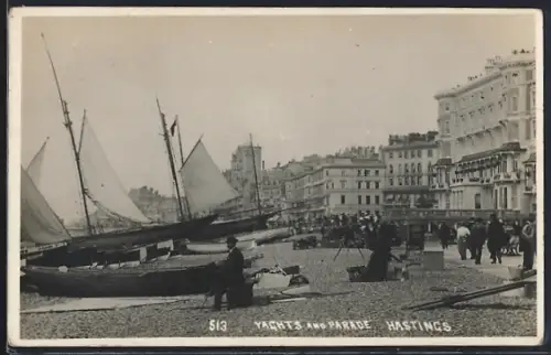 AK Hastings, Yachts and Parade
