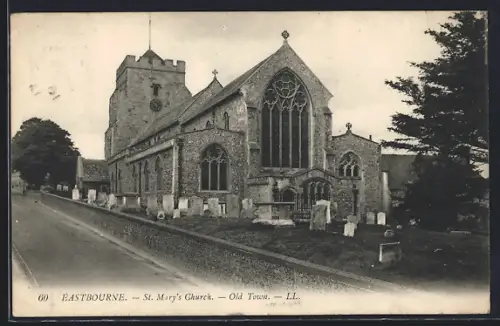 AK Eastbourne, St. Mary`s Church, Old Town