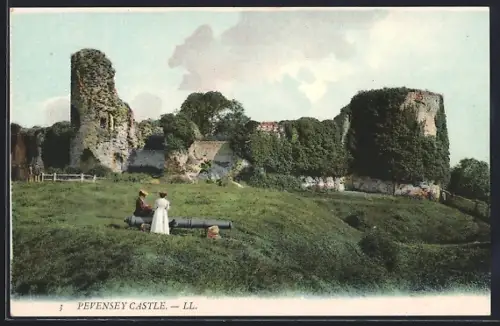 AK Pevensey, Castle and Grounds