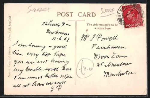 AK Newhaven, Channel Steamer Entering Harbour