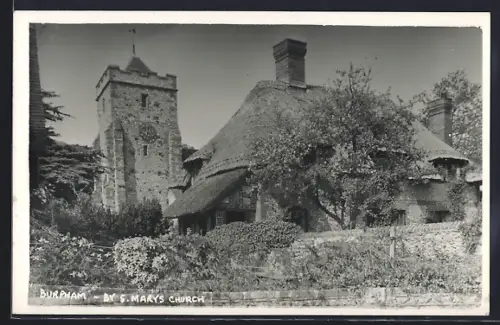 AK Burpham, By St. Mary`s Church