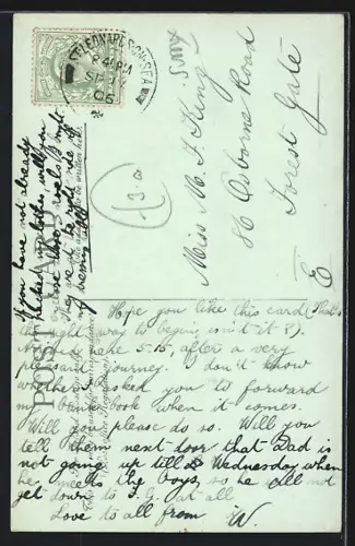 AK Hastings, View in Alexandra Park