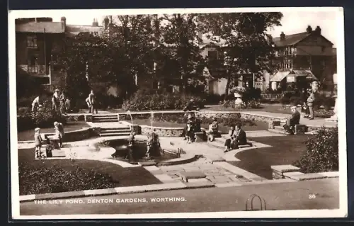 AK Worthing, The Lily Pond, Denton Gardens