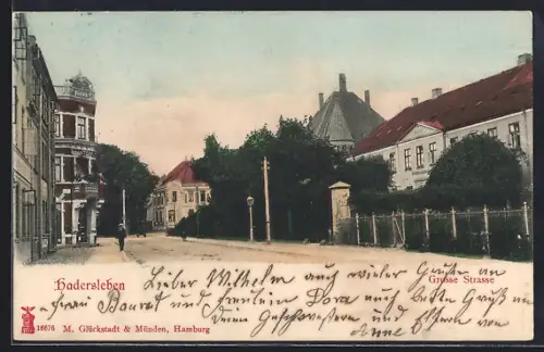 AK Hadersleben, Grosse Strasse