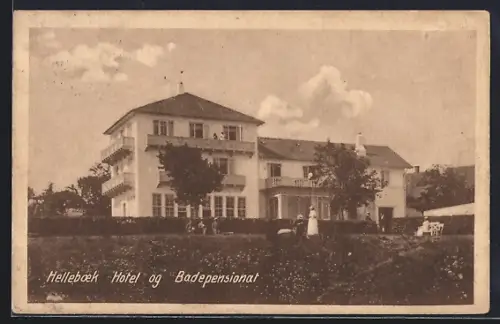 AK Helleboek, Hotel og Badepensionat