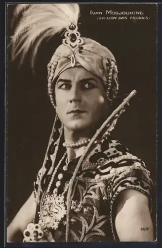 AK Ivan Mosjoukine als Lion des Mogols