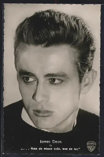 AK Schauspieler James Dean im Porträt