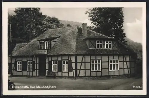 AK Meisdorf /Harz, Falkenhütte