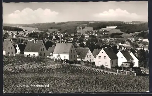 AK Selbitz im Frankenwald, Wohnhäuser und Ortsansicht