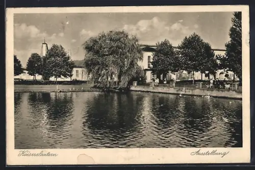 AK Kaiserslautern, Ausstellung, Teichanlage