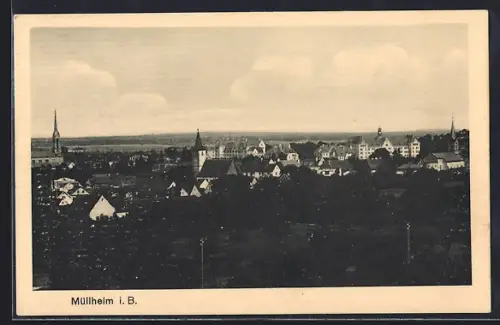 AK Müllheim i. B., Stadtansicht