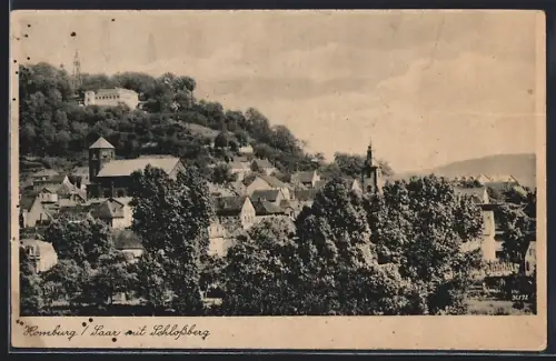 AK Homburg i. Saar, Schlossberg