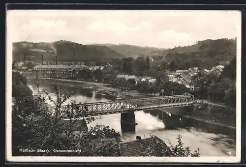 AK Mettlach /Saar, Gesamtansicht