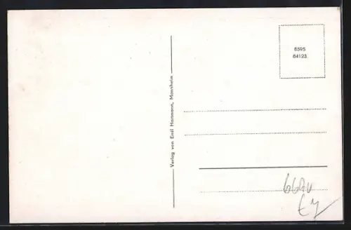 AK St. Wendel, Stadtansicht mit Kirche