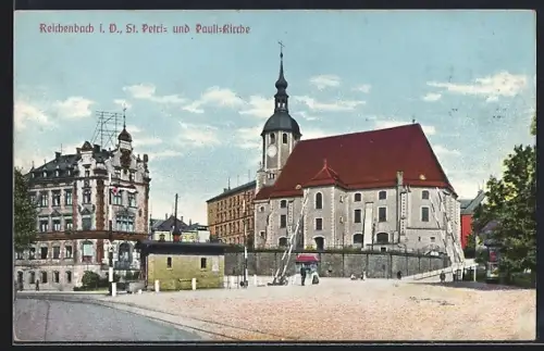 AK Reichenbach i. V., St. Petri- und Pauli-Kirche, Schranke