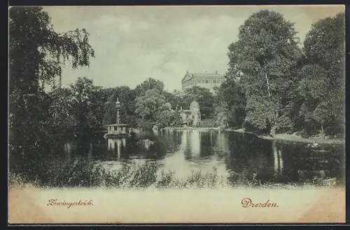 AK Dresden, Zwingerteich