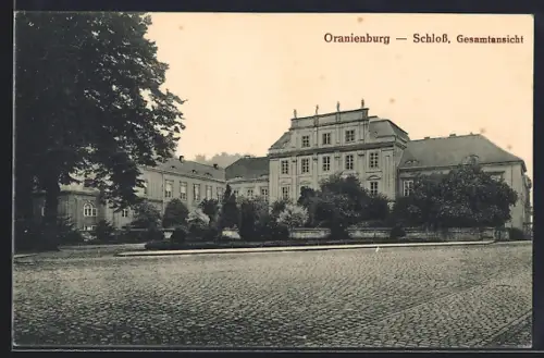 AK Oranienburg, Schloss, Gesamtansicht