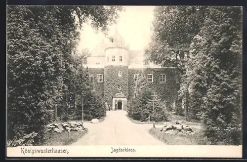 AK Königs Wusterhausen, Jagdschloss