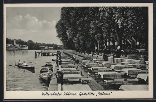 AK Woltersdorfer Schleuse, Gaststätte Bellevue, Inh. Emil Knoost