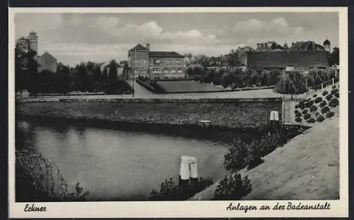 AK Erkner, Anlagen an der Badeanstalt