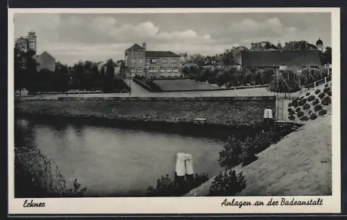 AK Erkner, Anlagen an der Badeanstalt