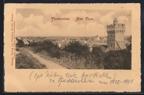 AK Pfeddersheim, Alter Turm