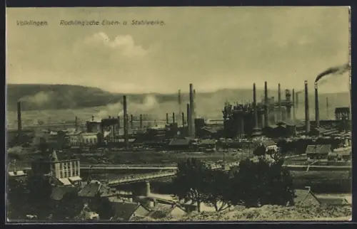 AK Völklingen, Röchlingsche Eisen- und Stahlwerke