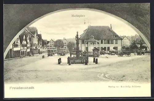 AK Freudenstadt, Marktplatz