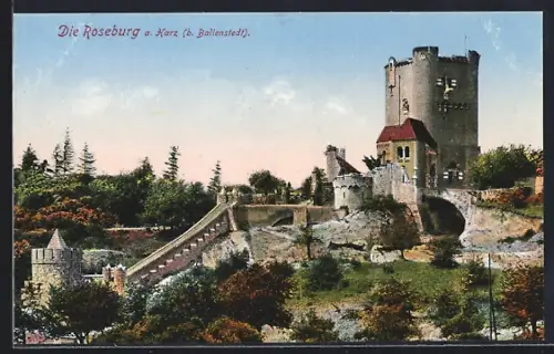 AK Roseburg a. Harz, Die Roseburg