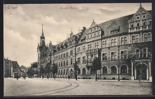 AK Erfurt, Kaiserliches Postamt