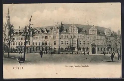 AK Erfurt, Das neue Hauptpostgebäude