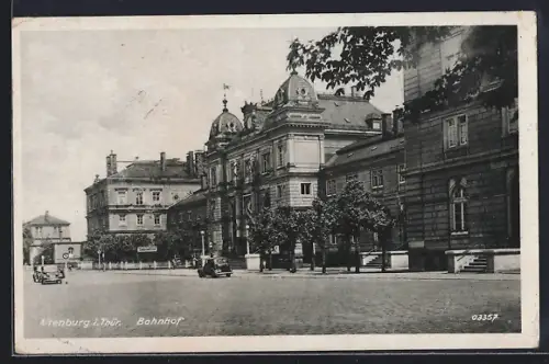 AK Altenburg i. Thür., Bahnhof