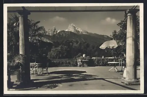 AK Berchtesgaden, Grand Hotel Kaiserin Auguste Viktoria