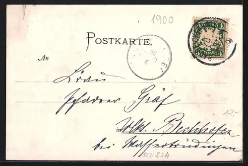 AK Reichenhall, Berchtesgad`ner Rutschpartie